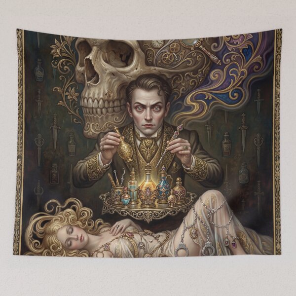 Item preview, The Cabinet of Forbidden Elixirs designed and sold by graficsfx.
