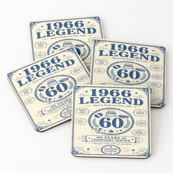 Item preview, 1966 Legend 60th Birthday Blueprint designed and sold by 89shirts.