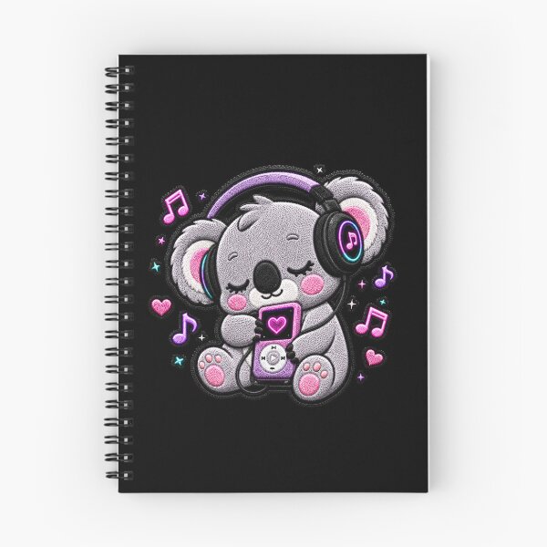 Item preview, Cute Koala Music Embroidery Patch Cute Kawaii designed and sold by ColorSplash123.