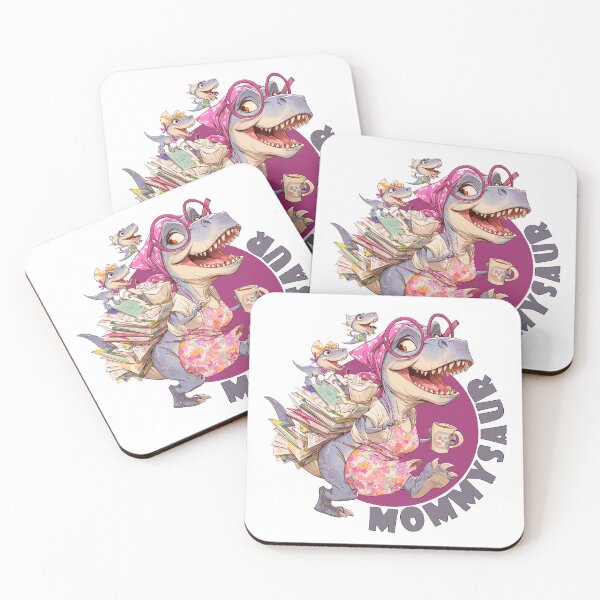 Item preview, Mommysaur: Dinosaur Mom in Domestic Chaos designed and sold by JacekKita.