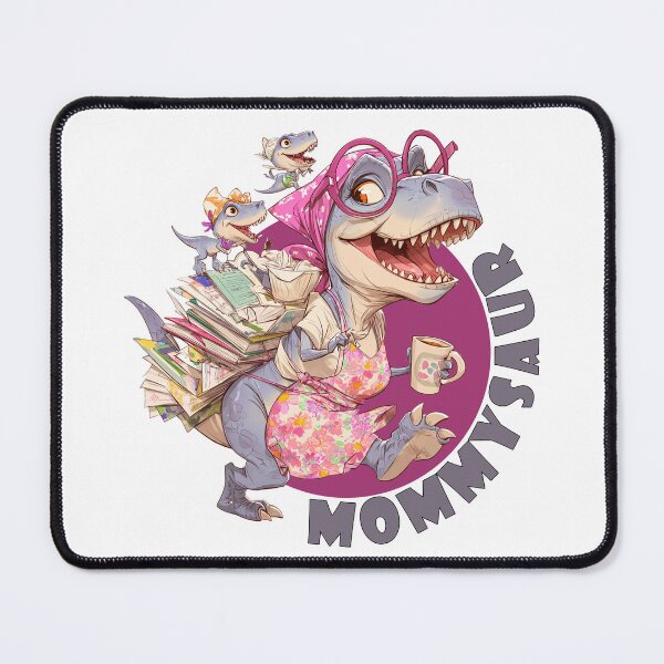Item preview, Mommysaur: Dinosaur Mom in Domestic Chaos designed and sold by JacekKita.