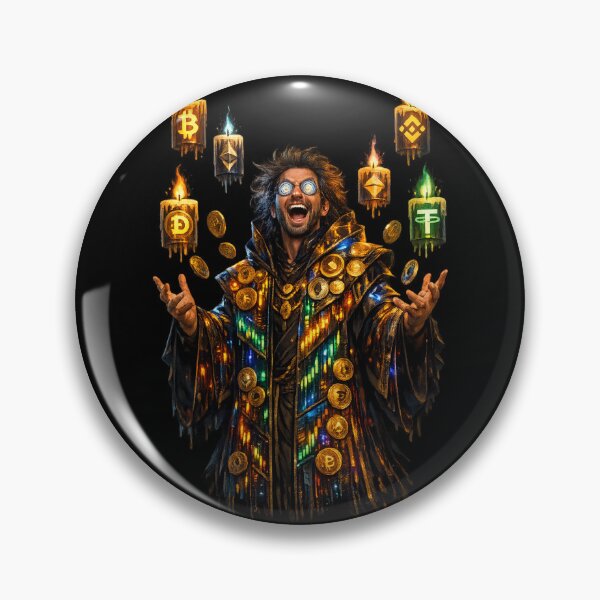 Item preview, Crypto Wizard Financial Sorcery designed and sold by Maclaw200d.