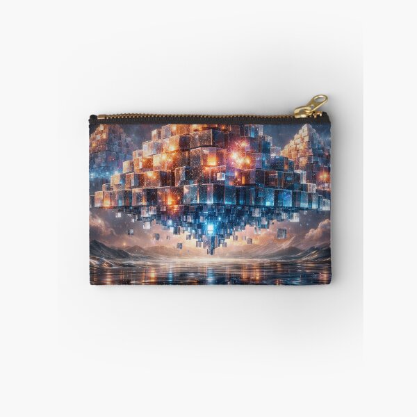 Item preview, Timeless Geometry Cosmic Floating Pyramids designed and sold by MIArt Studio.