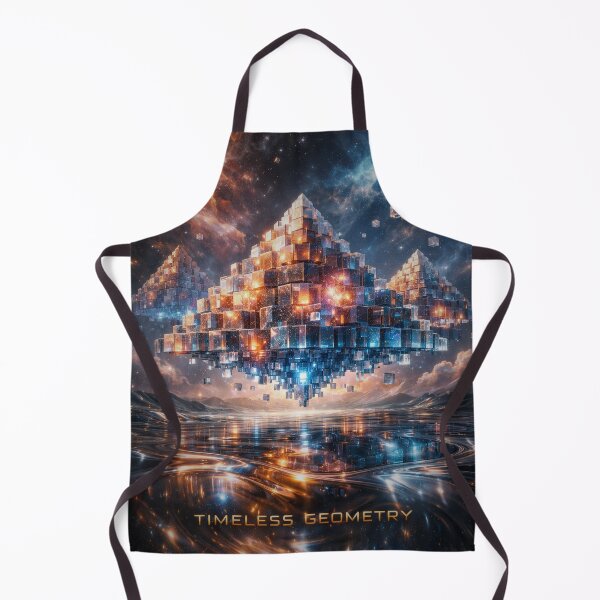 Item preview, Timeless Geometry Cosmic Floating Pyramids designed and sold by MIArt Studio.