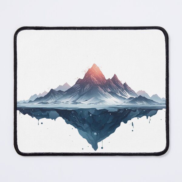 Item preview, Celestial Mountain Range Formed from Starlight Particles & Floating Peaks designed and sold by catcurio.