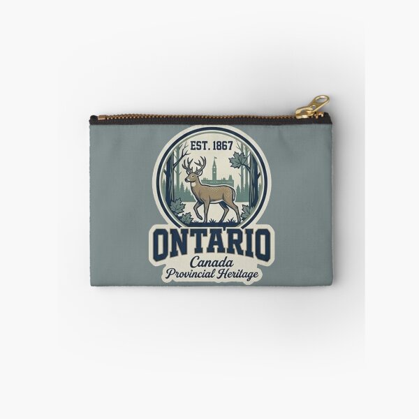Item preview, Ontario Canada Provincial Heritage - Vintage Academic Deer Crest designed and sold by The True American.