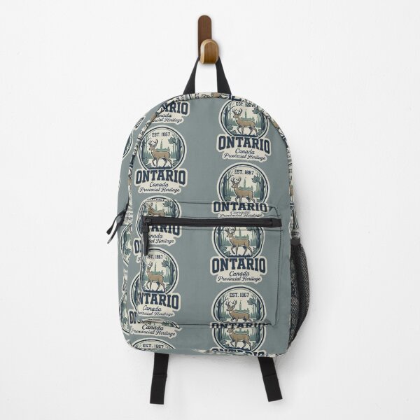 Item preview, Ontario Canada Provincial Heritage - Vintage Academic Deer Crest designed and sold by The True American.