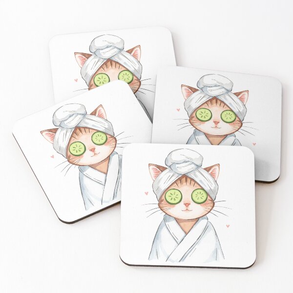 Item preview, Spa cat designed and sold by uunaa.