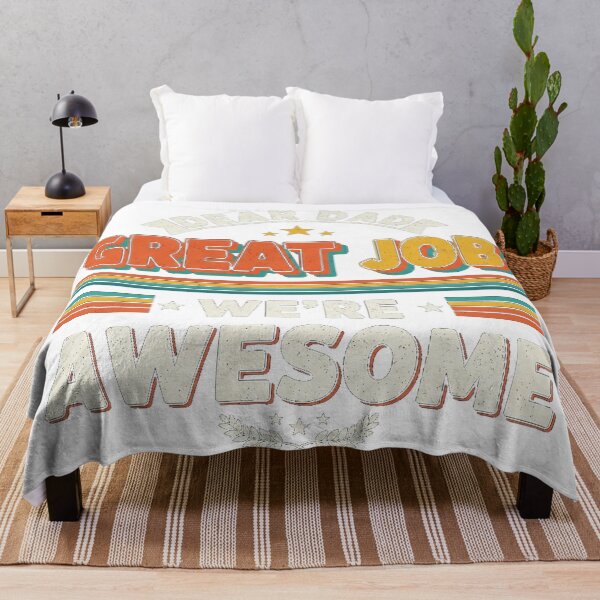 Item preview, Dear Dad Great Job We're Awesome designed and sold by Designs-RZ.
