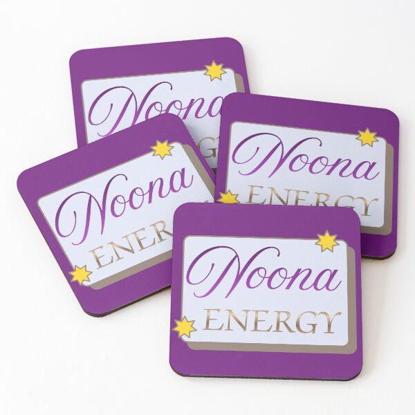 Item preview, Noona Energy text for K-culture fans designed and sold by ArtEllary.
