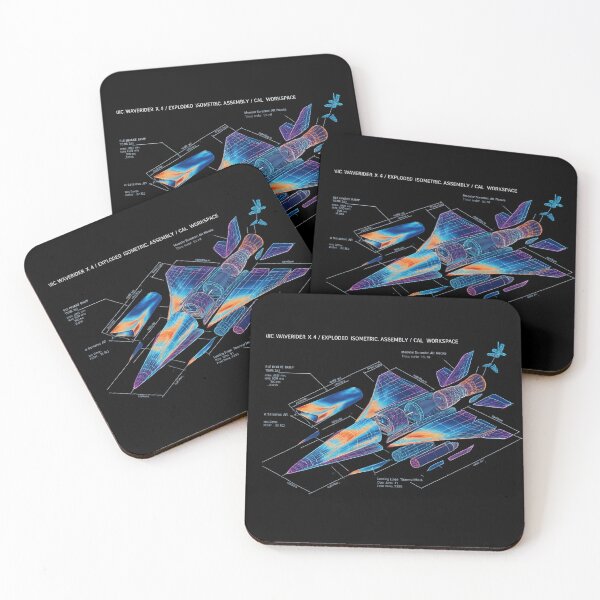 Item preview, Hypersonic Waverider CAD Schematic designed and sold by krish-prints.