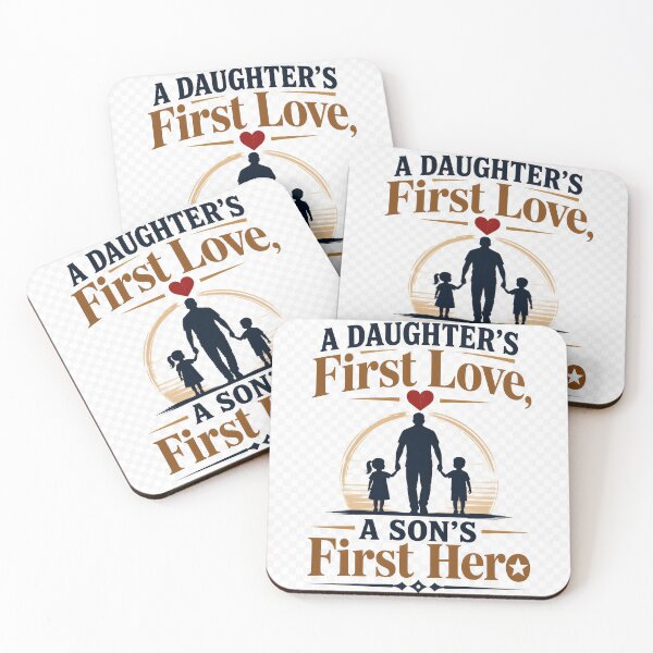Item preview, A Daughter’s First Love, A Son’s First Hero designed and sold by SVARCreations.