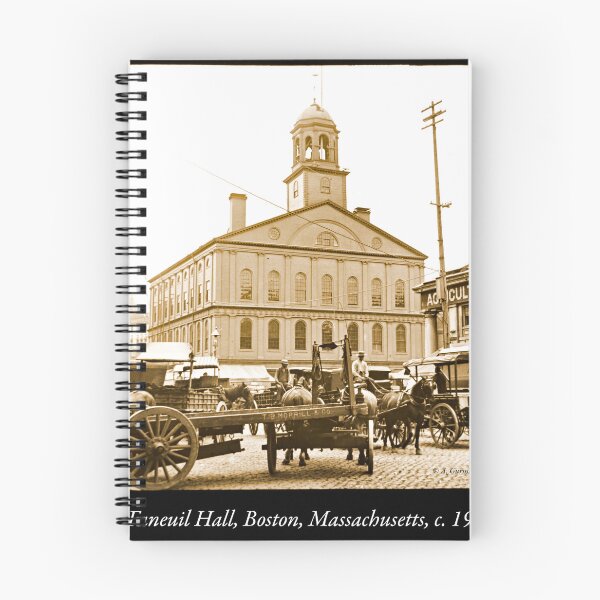 Item preview, Faneuil Hall, Boston, Massachusetts, c. 1915, New England Landmark designed and sold by AMacGPhilly.