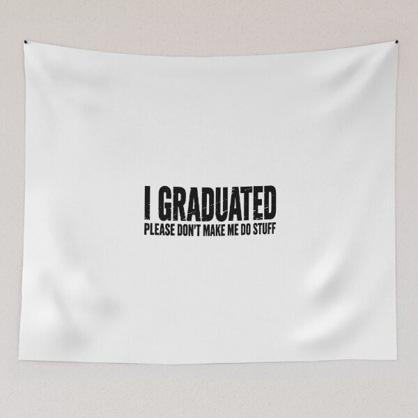 Item preview, Funny Graduation Art for Men Women PhD MBA Masters Graduated designed and sold by OndaLifeCo.