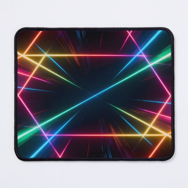 Item preview, Futuristic Neon Laser Geometric Energy Grid designed and sold by Paulocdias.
