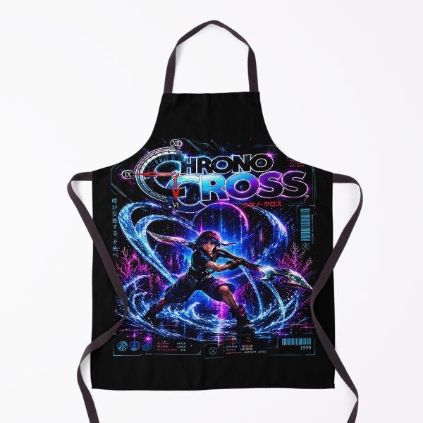 Item preview, Cyberpunk Serge -The Chrono trigger-Chrono Cross - Neon Time Breaker-Aesthetic design designed and sold by Trinidesigns123.