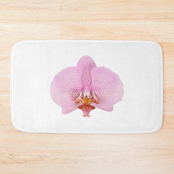 Item preview, pink spotted pastel orchid flower sticker designed and sold by inainart.