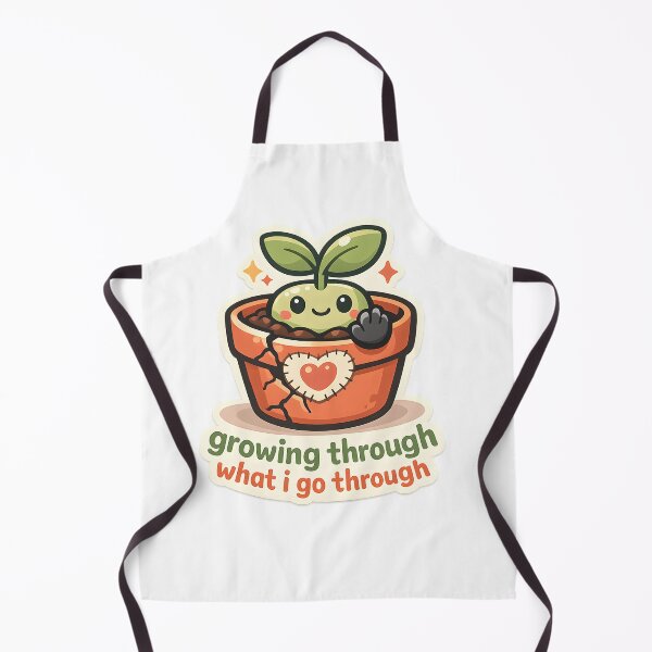 Item preview, Growing Through What I Go Through Gardening Design designed and sold by Naviora.