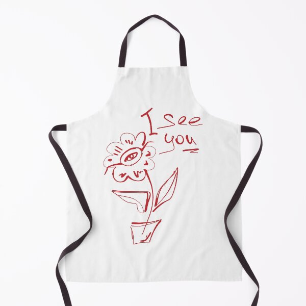 Item preview, I See You Weird Flower Doodle designed and sold by NayaChu.