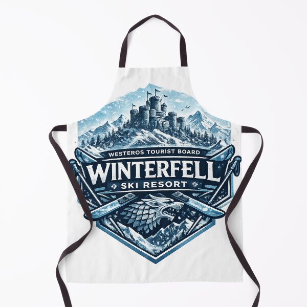 Item preview, MAIN SEO TITLE Winterfell Ski Resort Logo – Fantasy Mountain Resort Emblem Inspired by Medieval Kingdoms designed and sold by GarnerSupplyCo.
