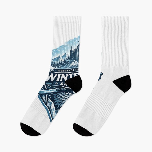 Item preview, MAIN SEO TITLE Winterfell Ski Resort Logo – Fantasy Mountain Resort Emblem Inspired by Medieval Kingdoms designed and sold by GarnerSupplyCo.