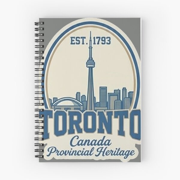 Item preview, Toronto Canada Provincial Heritage - Vintage Academic Skyline Crest designed and sold by The True American.
