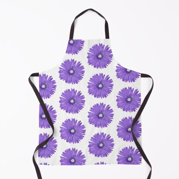 Item preview, Purple And White Daisy Flower Botanical Floral Pop Art designed and sold by Sharon Cummings Art.