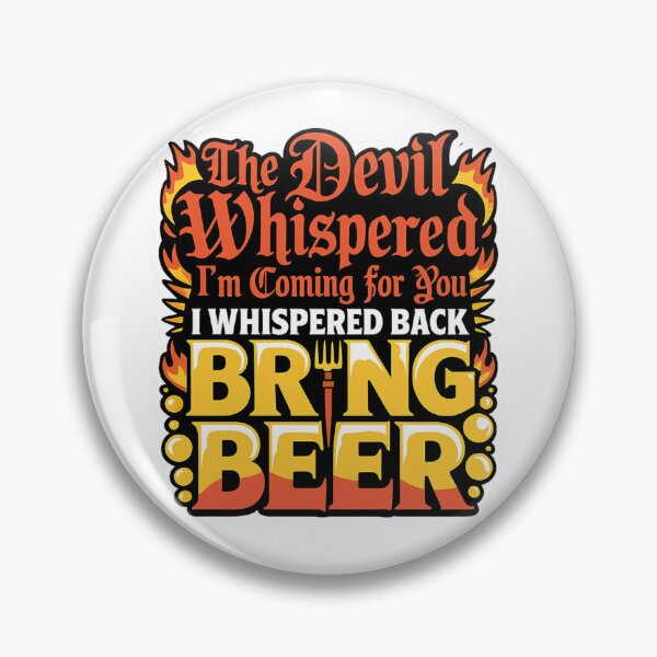 Item preview, The Devil Whispered I'm Coming for You T-Shirt designed and sold by MerchlyMike.