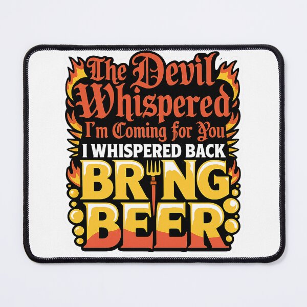 Item preview, The Devil Whispered I'm Coming for You T-Shirt designed and sold by MerchlyMike.