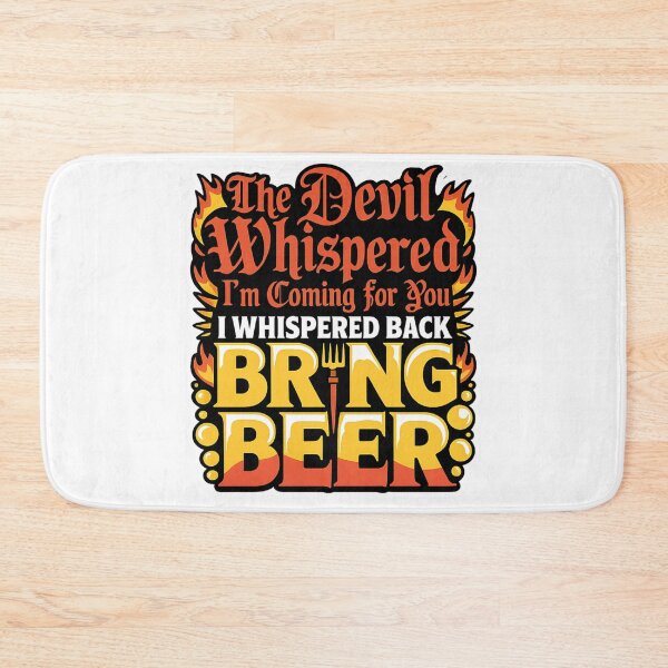 Item preview, The Devil Whispered I'm Coming for You T-Shirt designed and sold by MerchlyMike.