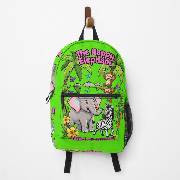 Item preview, **The Happy Elephant and Friends – Cute Jungle Animal Adventure Design* designed and sold by CallisC-Arts.