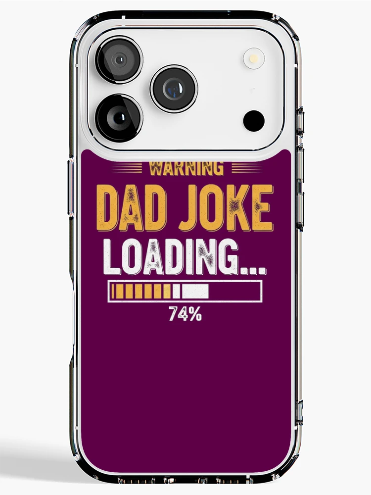 Thumbnail 1 of 5, iPhone Case, Dad Joke Loading Shirt designed and sold by Designs-RZ.