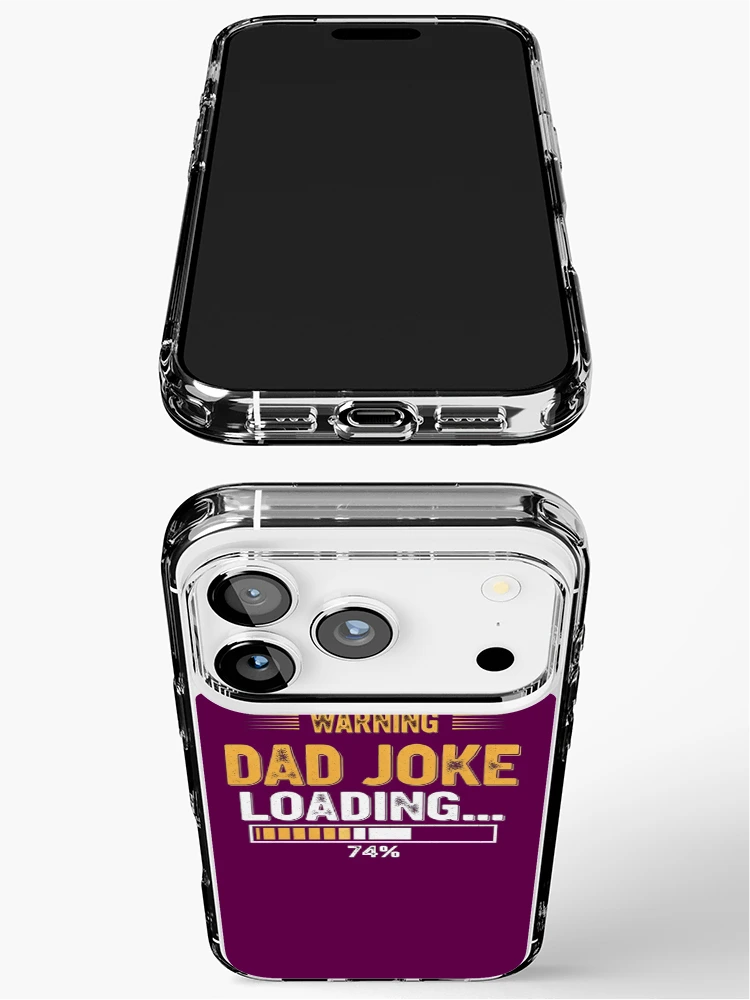Thumbnail 3 of 5, iPhone Case, Dad Joke Loading Shirt designed and sold by Designs-RZ.