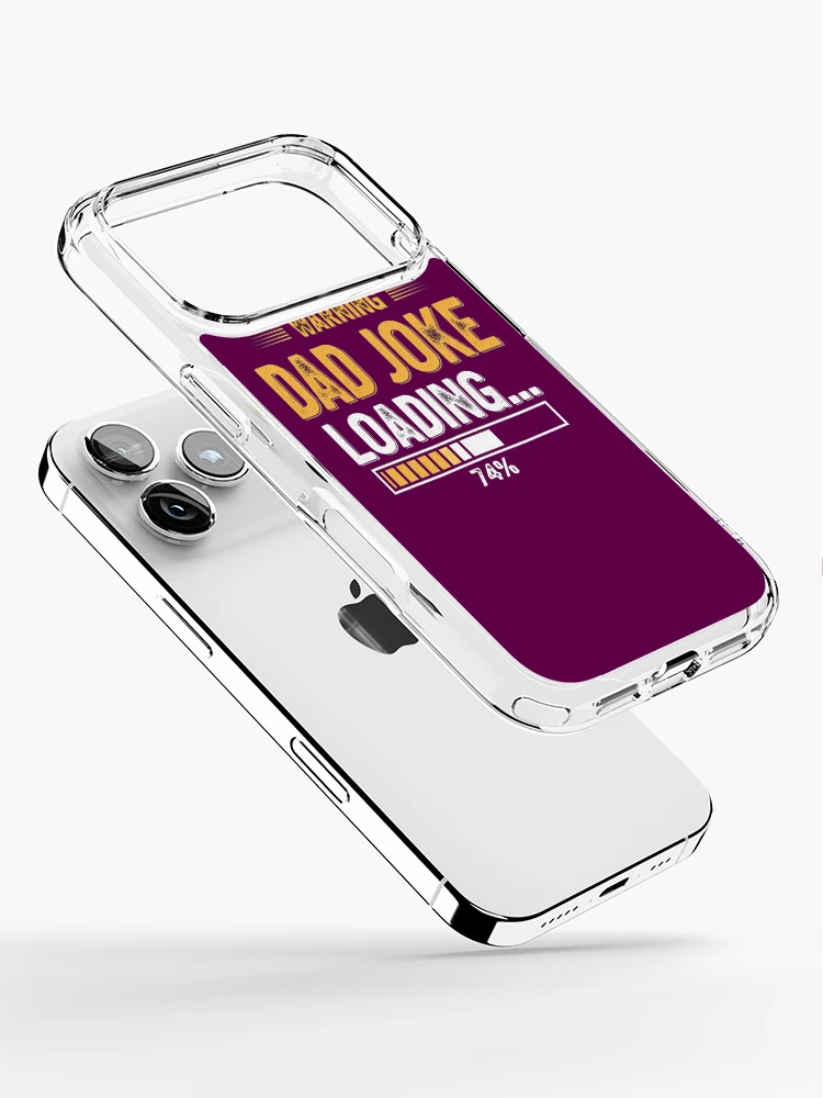 Thumbnail 2 of 5, iPhone Case, Dad Joke Loading Shirt designed and sold by Designs-RZ.