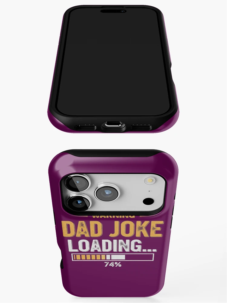 Thumbnail 3 of 4, iPhone Case, Dad Joke Loading Shirt designed and sold by Designs-RZ.