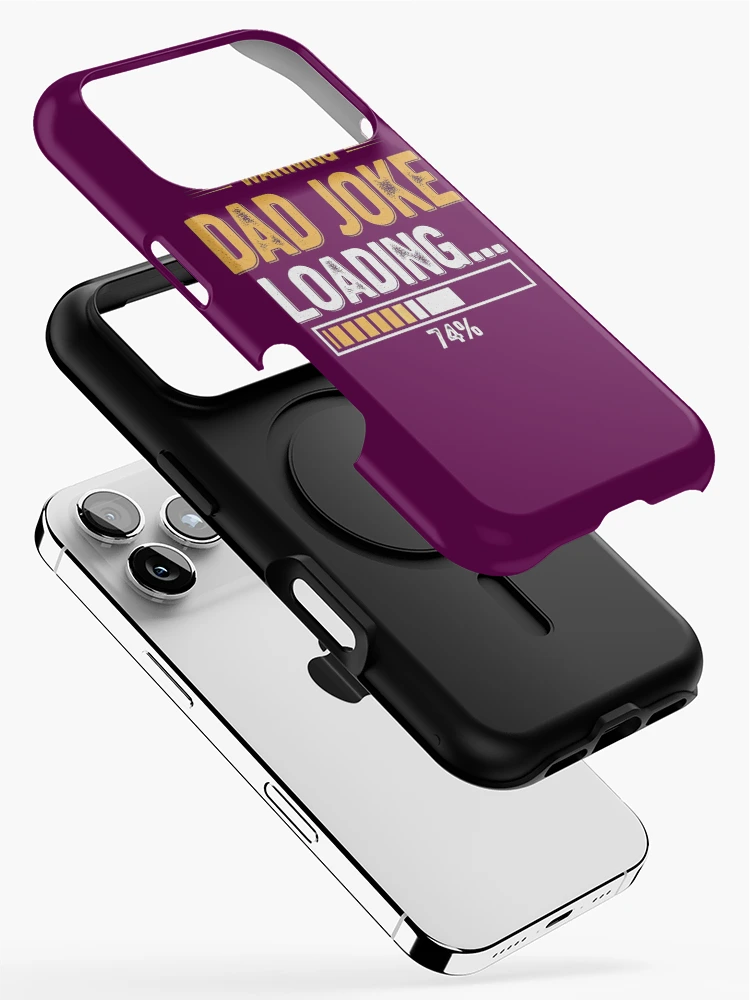 Thumbnail 2 of 4, iPhone Case, Dad Joke Loading Shirt designed and sold by Designs-RZ.