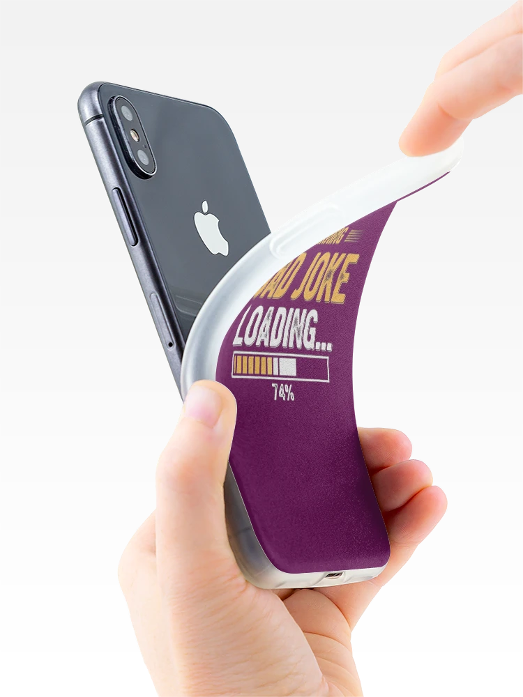 Thumbnail 4 of 5, iPhone Case, Dad Joke Loading Shirt designed and sold by Designs-RZ.