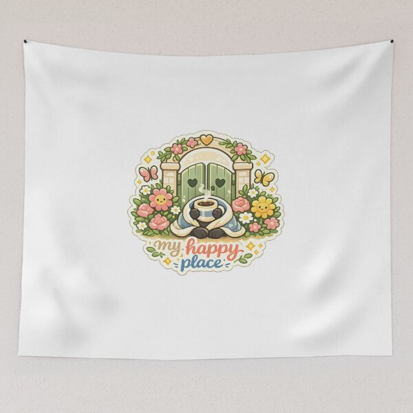 Item preview, My Happy Place Cute Gardening Design designed and sold by Naviora.