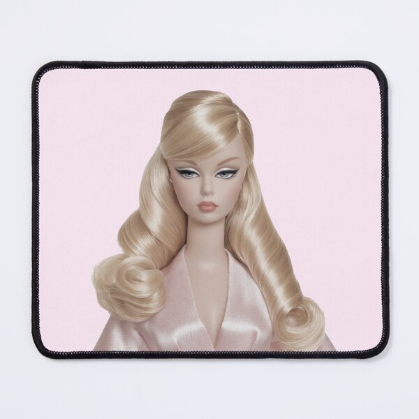 Item preview, pink cutesy girly girl sticker - doll designed and sold by inainart.