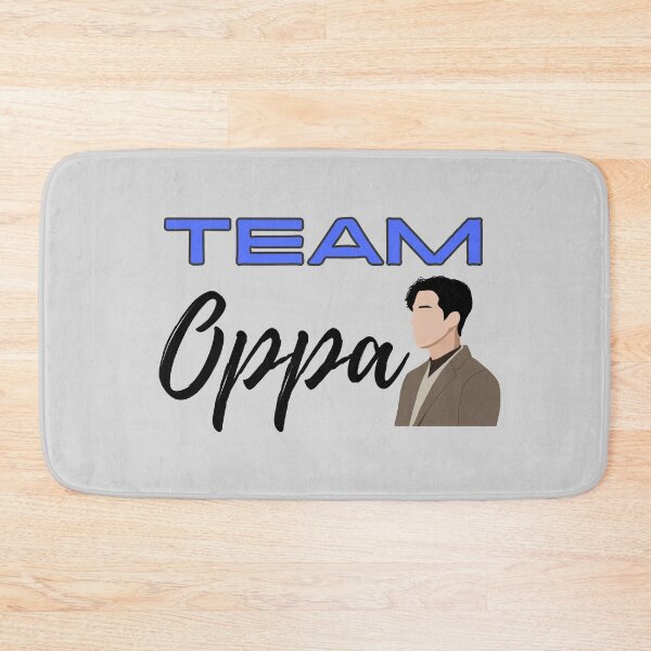 Item preview, Team Oppa text with graphic for K-Drama fans designed and sold by ArtEllary.