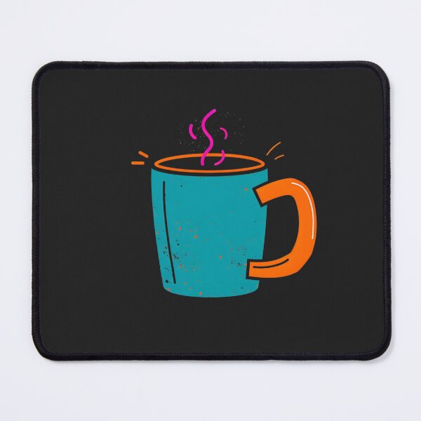 Item preview, Coffee Cup Minimalist Remote Work Synthwave designed and sold by RetroWaveArtCo.