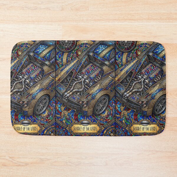 Item preview, Mythical Mosaic Artwork Featuring Intricate V12 Supercar designed and sold by RevUpDesign.