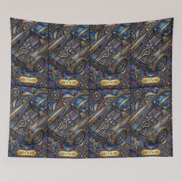 Item preview, Mythical Mosaic Artwork Featuring Intricate V12 Supercar designed and sold by RevUpDesign.