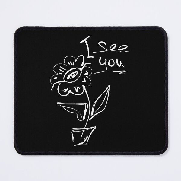 Item preview, I See You Weird Flower Doodle designed and sold by NayaChu.