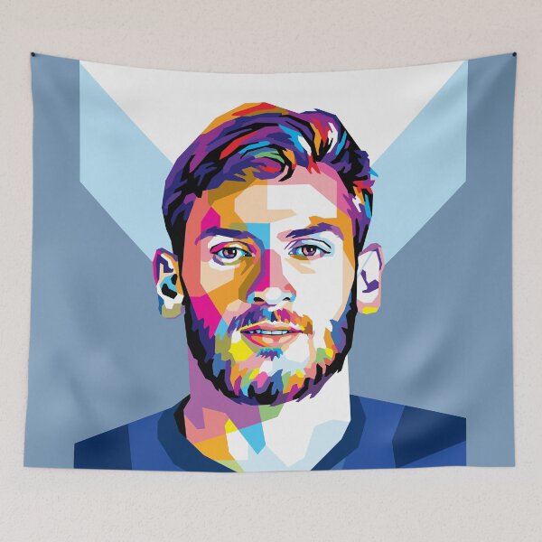 Item preview, Khvicha Kvaratskhelia in WPAP Style designed and sold by Xezyy.