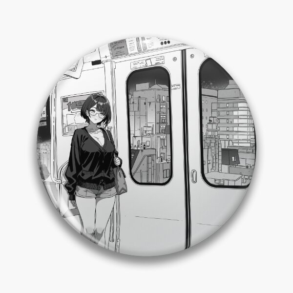 Item preview, Metro Night Moment - Last Train Home designed and sold by WolfEn Art.