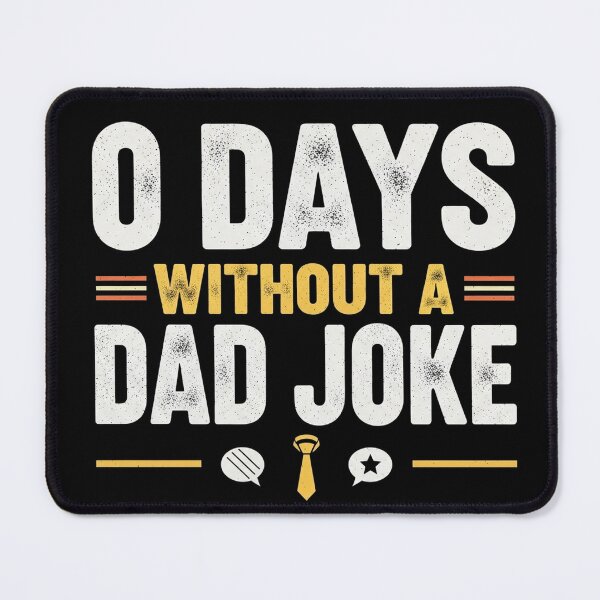 Item preview, 0 days without a dad joke shirt designed and sold by Designs-RZ.