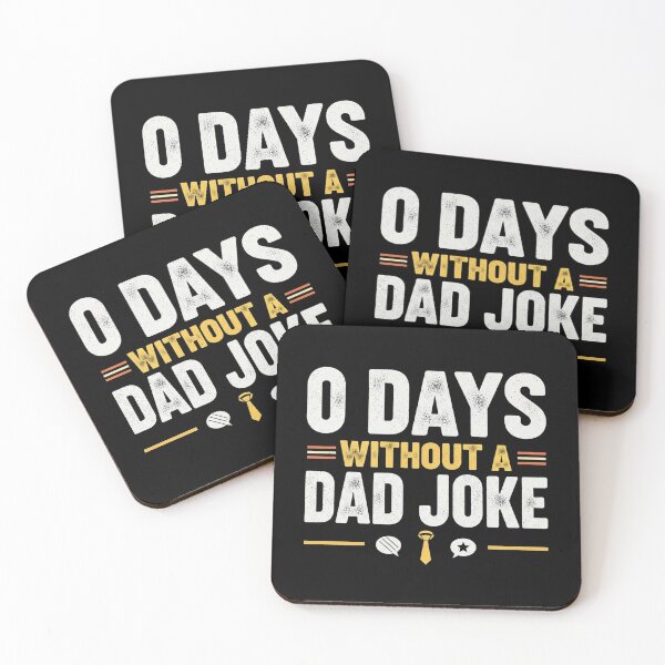 Item preview, 0 days without a dad joke shirt designed and sold by Designs-RZ.