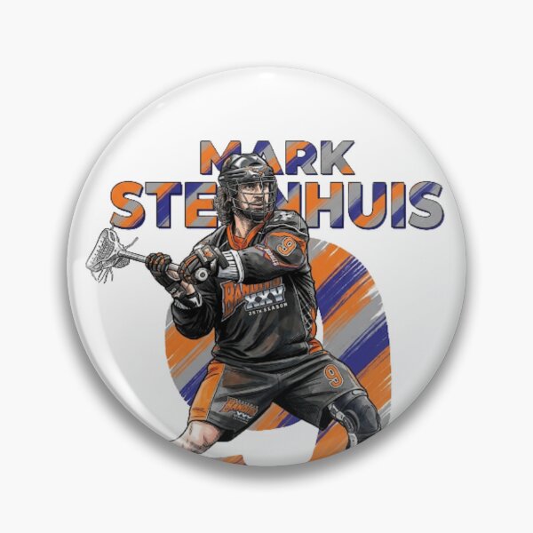 Item preview, Retro Lacrosse Stencil Poster: Mark Steenhuis #9 designed and sold by Thogan0416.
