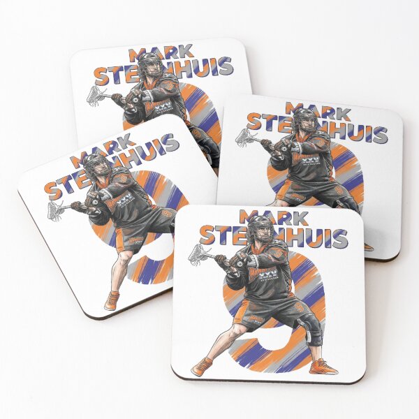 Item preview, Retro Lacrosse Stencil Poster: Mark Steenhuis #9 designed and sold by Thogan0416.
